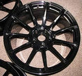 pintura negra semigloss
